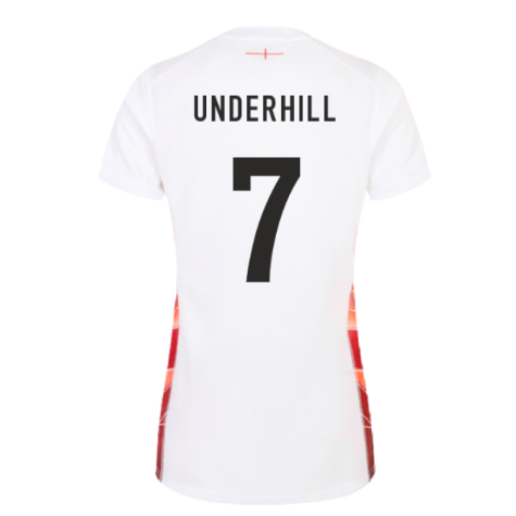 2023-2024 England Rugby Red Roses Rugby Jersey (Ladies) (Underhill 7)