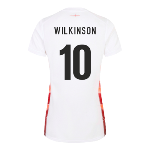 2023-2024 England Rugby Red Roses Rugby Jersey (Ladies) (Wilkinson 10)