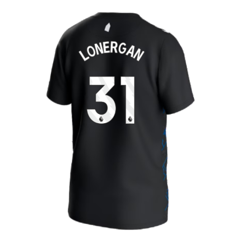 2023-2024 Everton Away Goalkeeper Shirt (Kids) (Lonergan 31)