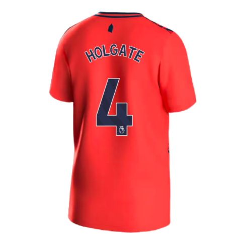 2023-2024 Everton Away Shirt (Kids) (HOLGATE 4)