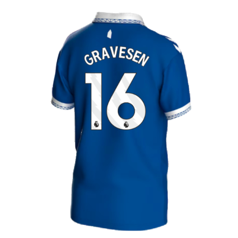 2023-2024 Everton Home Shirt (Kids) (GRAVESEN 16)