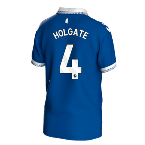 2023-2024 Everton Home Shirt (Kids) (HOLGATE 4)