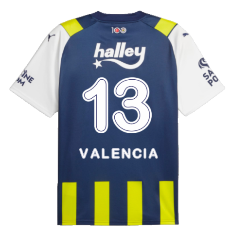 2023-2024 Fenerbahce Home Shirt (VALENCIA 13)