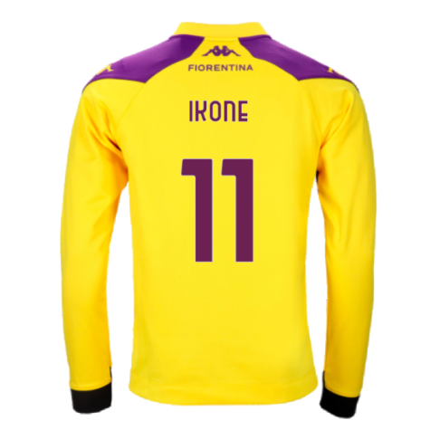 2023-2024 Fiorentina Half Zip Training Top (Yellow) (Ikone 11)