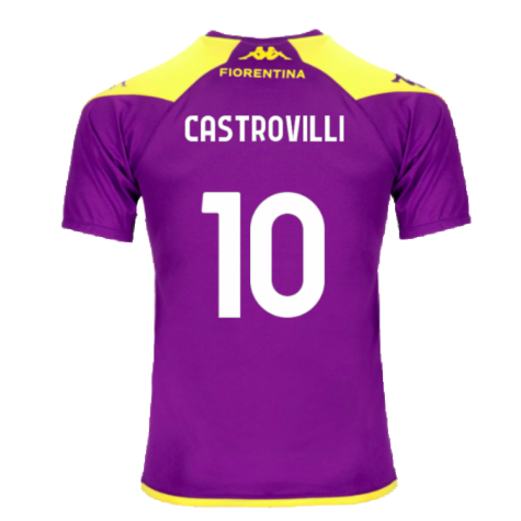 2023-2024 Fiorentina Training Shirt (Purple) (Castrovilli 10)