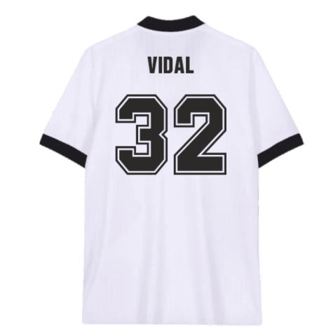 2023-2024 Flamengo Icon Jersey (White) (Vidal 32)