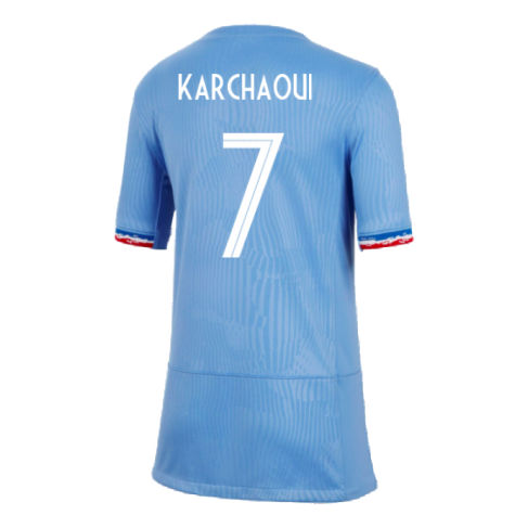 2023-2024 France Home Shirt (Kids) (Karchaoui 7)