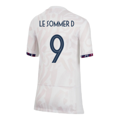 2023-2024 France WWC Away Shirt (Kids) (Le Sommer D 9)