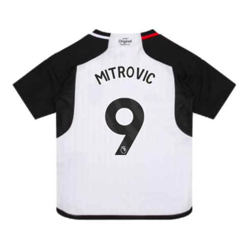 2023-2024 Fulham Home Mini Kit (Mitrovic 9)