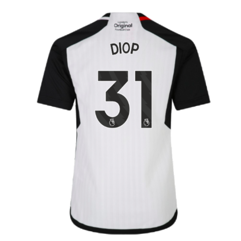 2023-2024 Fulham Home Shirt (Kids) (Diop 31)