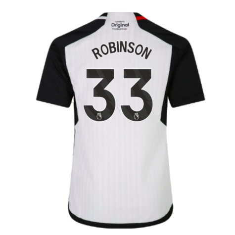 2023-2024 Fulham Home Shirt (Kids) (Robinson 33)