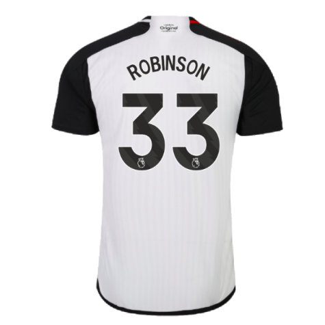 2023-2024 Fulham Home Shirt (Robinson 33)