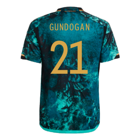 2023-2024 Germany Away Shirt (Kids) (Gundogan 21)