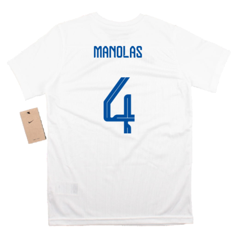 2023-2024 Greece Away Shirt (Kids) (MANOLAS 4)