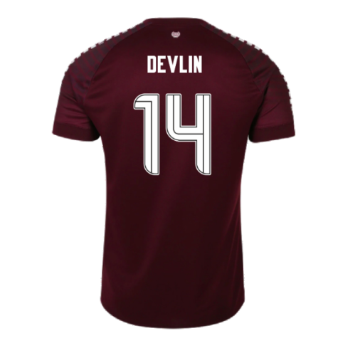 2023-2024 Hearts Home Shirt (DEVLIN 14)