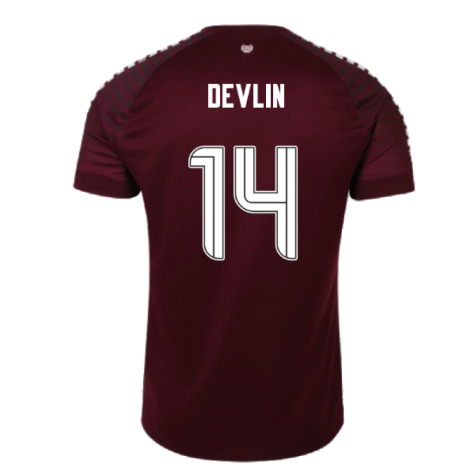 2023-2024 Hearts Home Shirt (Kids) (DEVLIN 14)