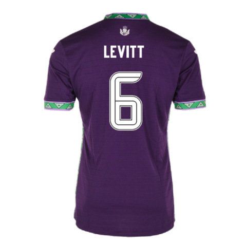 2023-2024 Hibernian Away Shirt (Levitt 6)