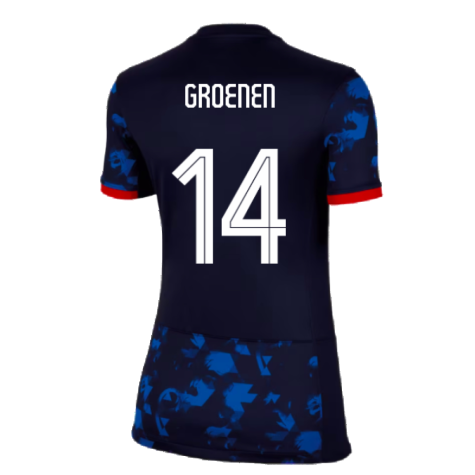 2023-2024 Holland WWC Away Shirt (Ladies) (Groenen 14)