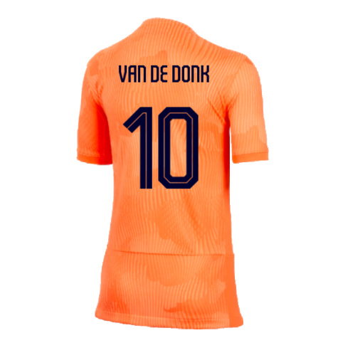 2023-2024 Holland WWC Home Shirt (Kids) (Van De Donk 10)