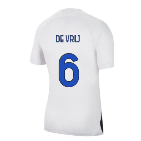 2023-2024 Inter Milan Away Shirt (De Vrij 6)