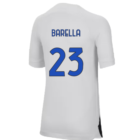 2023-2024 Inter Milan Away Shirt (Kids) (Barella 23)