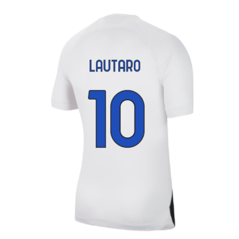 2023-2024 Inter Milan Away Shirt (Lautaro 10)