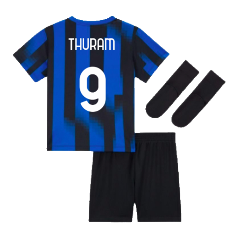 2023-2024 Inter Milan Home Baby Kit (Thuram 9)