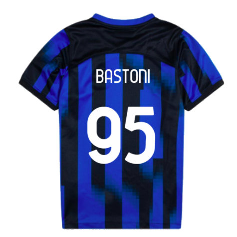 2023-2024 Inter Milan Home Mini Kit (Bastoni 95)