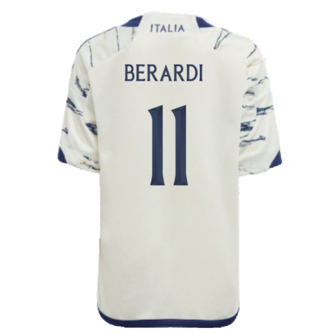 2023-2024 Italy Away Mini Kit (BERARDI 11)