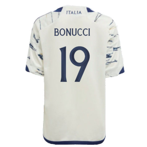 2023-2024 Italy Away Mini Kit (BONUCCI 19)