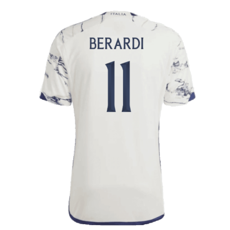 2023-2024 Italy Away Shirt (BERARDI 11)