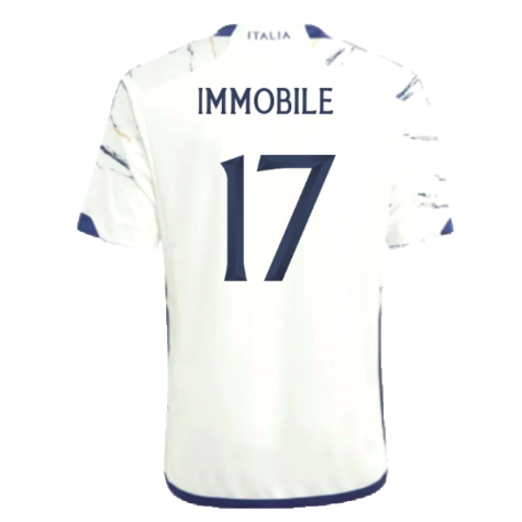 2023-2024 Italy Away Shirt (Kids) (IMMOBILE 17)