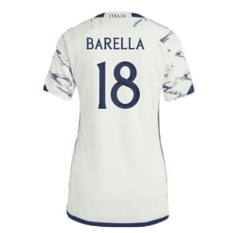 2023-2024 Italy Away Shirt (Ladies) (BARELLA 18)