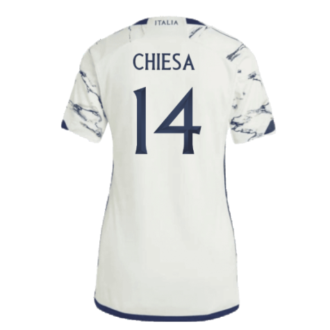 2023-2024 Italy Away Shirt (Ladies) (CHIESA 14)