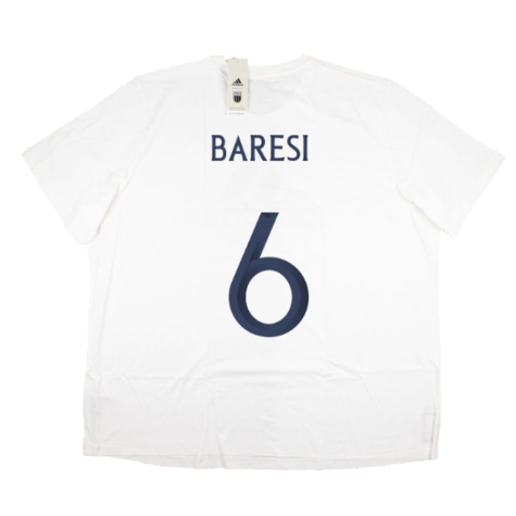 2023-2024 Italy DNA Graphic Tee (White) (BARESI 6)