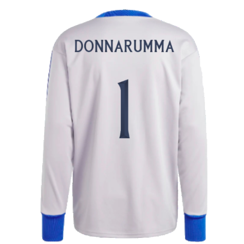 2023-2024 Italy Goalkeeper Icon Jersey (Grey) (Donnarumma 1)