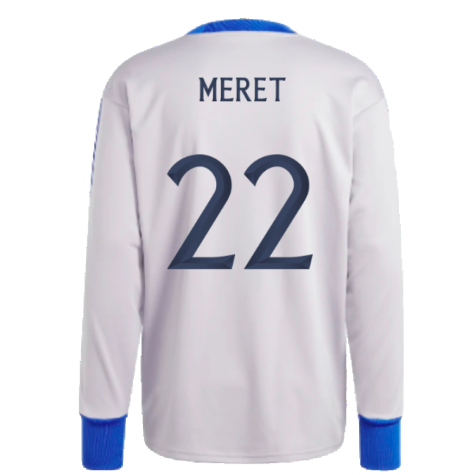 2023-2024 Italy Goalkeeper Icon Jersey (Grey) (Meret 22)