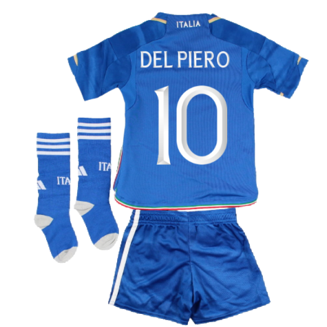 2023-2024 Italy Home Mini Kit (DEL PIERO 10)