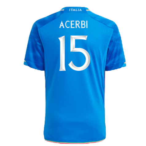 2023-2024 Italy Home Shirt (Kids) (ACERBI 15)