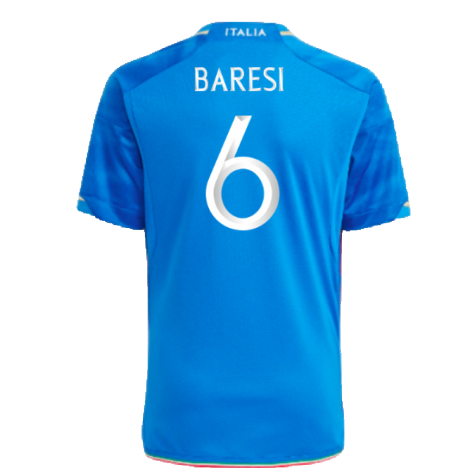 2023-2024 Italy Home Shirt (Kids) (BARESI 6)