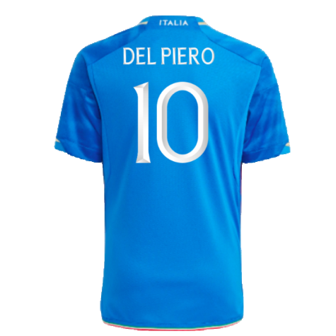 2023-2024 Italy Home Shirt (Kids) (DEL PIERO 10)