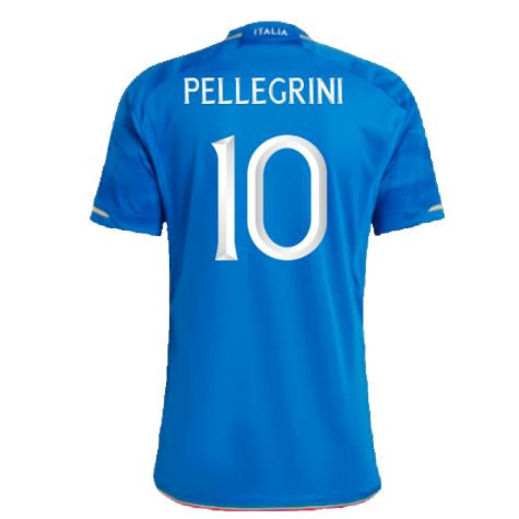 2023-2024 Italy Home Shirt (PELLEGRINI 10)