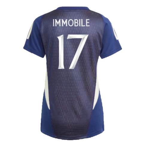 2023-2024 Italy Tiro Pro Jersey (Dark Blue) (IMMOBILE 17)