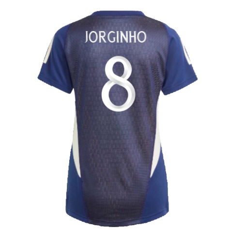 2023-2024 Italy Tiro Pro Jersey (Dark Blue) (JORGINHO 8)