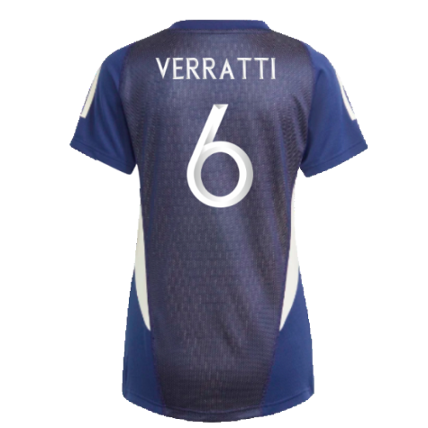 2023-2024 Italy Tiro Pro Jersey (Dark Blue) (VERRATTI 6)