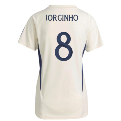 2023-2024 Italy Training Jersey (Cream White) - Ladies (JORGINHO 8)