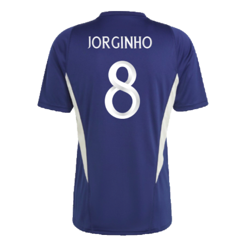 2023-2024 Italy Training Jersey (Dark Blue) (JORGINHO 8)