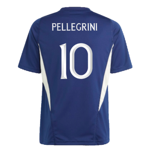 2023-2024 Italy Training Jersey (Dark Blue) - Kids (PELLEGRINI 10)