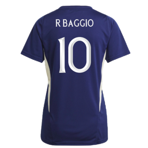 2023-2024 Italy Training Jersey (Dark Blue) - Ladies (R BAGGIO 10)