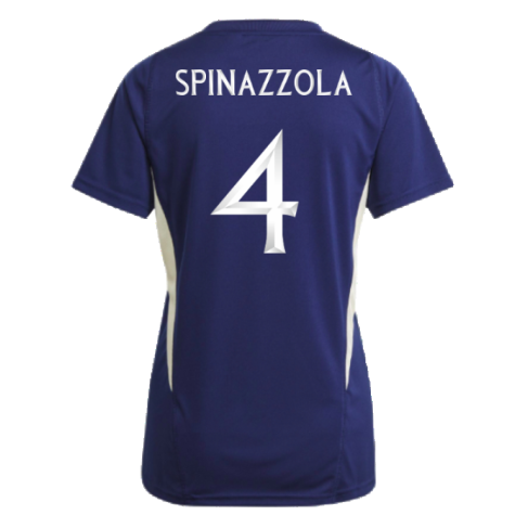 2023-2024 Italy Training Jersey (Dark Blue) - Ladies (SPINAZZOLA 4)